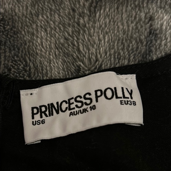 Princess Polly Black Puff Sleeve Mini Dress - Picture 4 of 4
